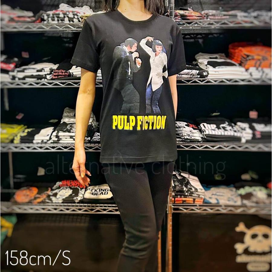 Tシャツ PULP FICTION パルプ・フィクション ダンス 黒 映画
