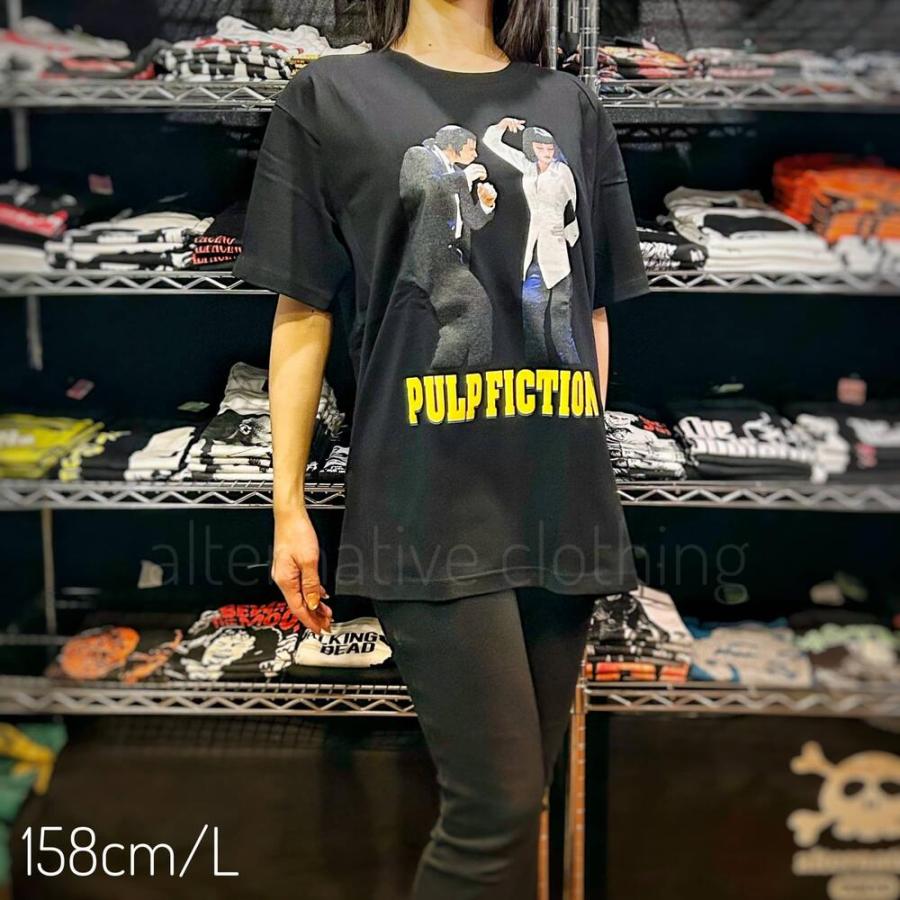 Tシャツ PULP FICTION パルプ・フィクション ダンス 黒 映画