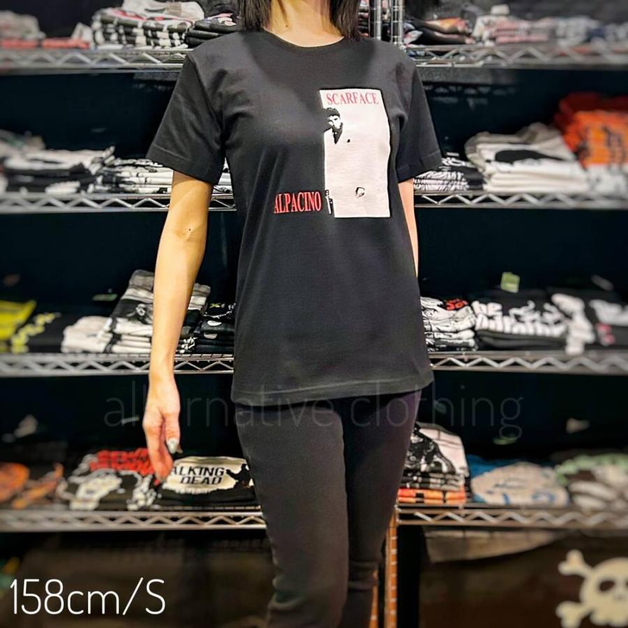 Tシャツ スカーフェイス アル・パチーノ Scarface Al Pacino 映画 黒