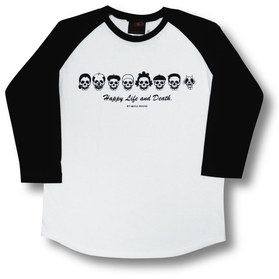 最短当日 基本翌日出荷 Tシャツ ファミリー ラグラン メンズ レディース 七分袖 パロディ サザエさん スカル ドクロ Shbt 02 オルタナティヴクロージング 通販 Yahoo ショッピング