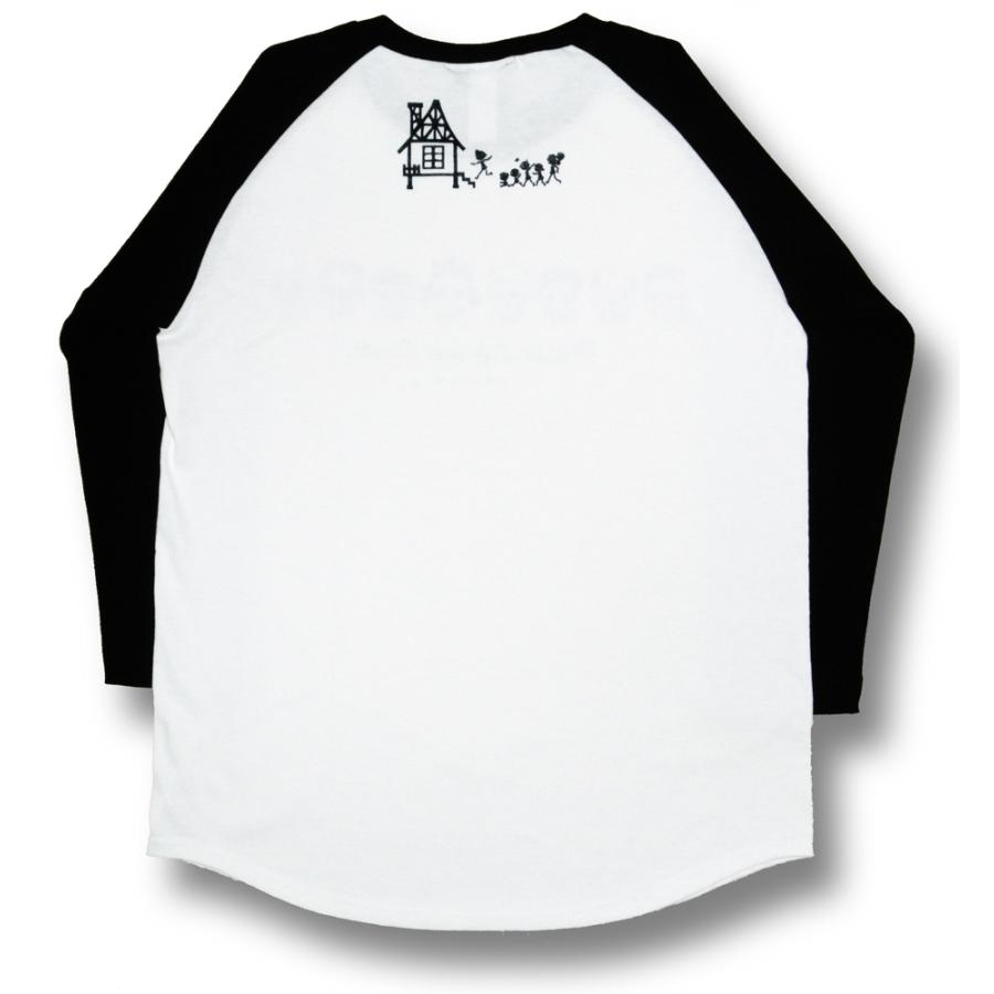 ラグラン Tシャツ ファミリー メンズ＆レディース 七分袖 パロディ