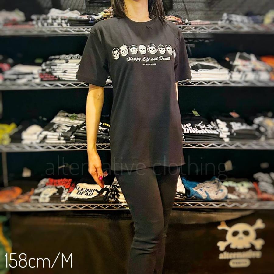 Tシャツ スカル・ファミリー ドクロ 黒 パロディ メンズ レディース