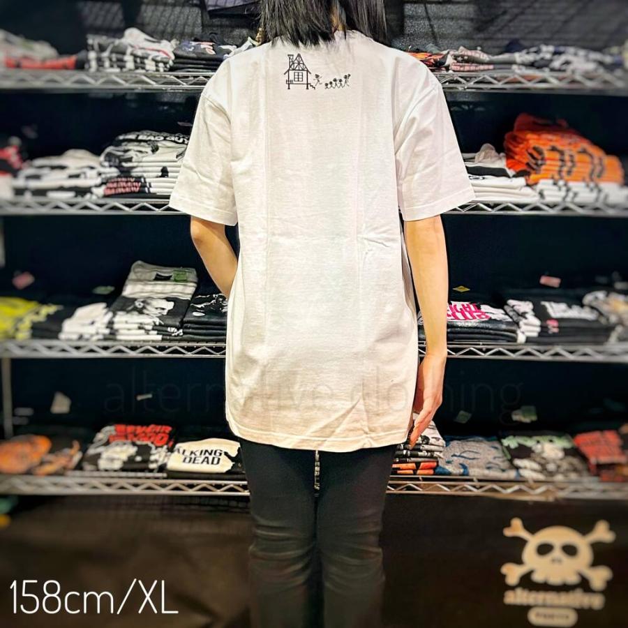 2/27入荷】【土日も発送】 Tシャツ スカル・ファミリー ドクロ 白