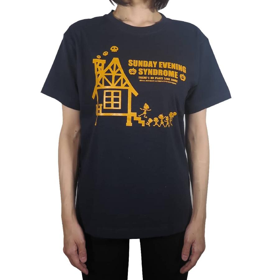 3月上旬入荷予定】【土日も発送】 Tシャツ 日曜夕方症候群 ネイビー