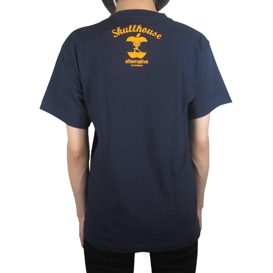 3/2入荷】【土日も発送】 Tシャツ 日曜夕方症候群 ネイビー パロディ