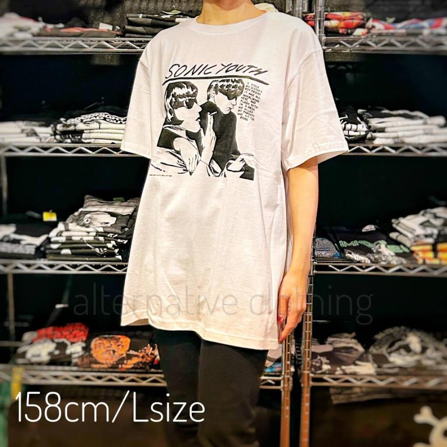 6/26入荷】ソニックユース GOO 半袖Tシャツ SONIC YOUTH 白 メンズ