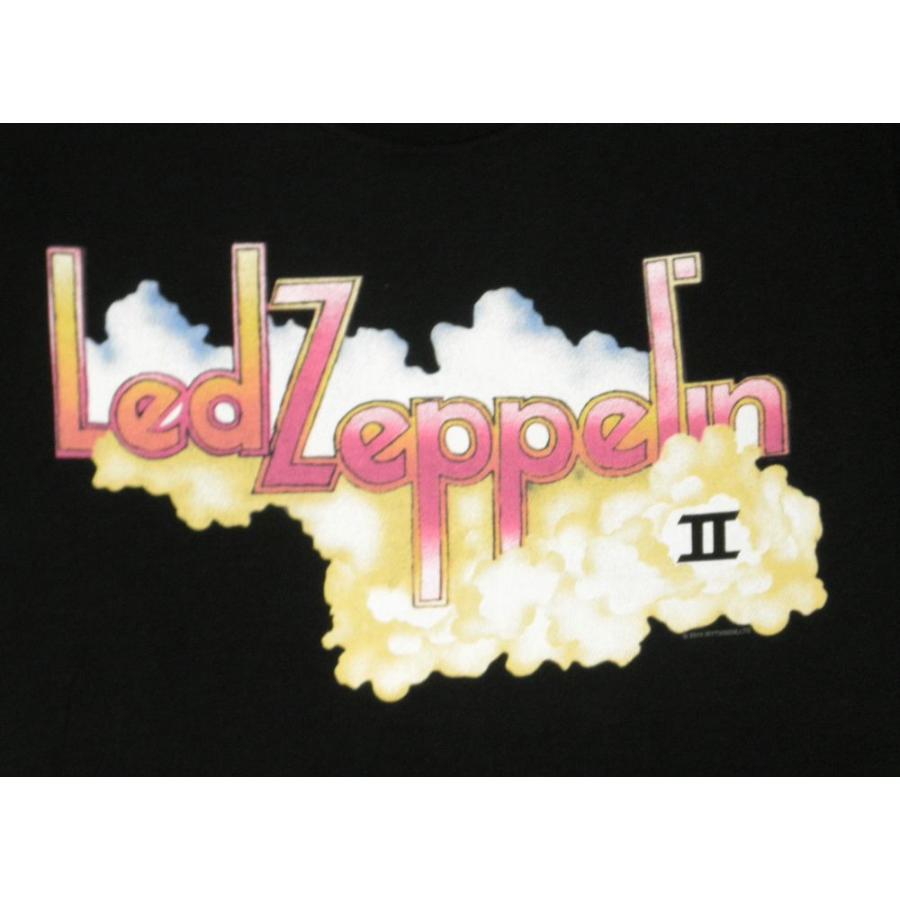 【土日も発送】 Tシャツ LED ZEPPELIN レッド・ツェッペリン 2nd 黒 メンズ ロック バンド｜alternativeclothing｜02