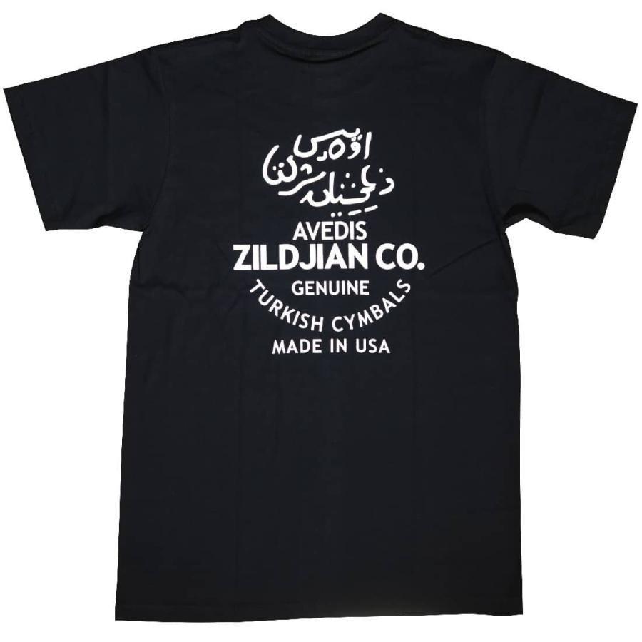 【土日も発送】 Tシャツ Zildjian ジルジャン シンバル ロック メンズ レディース 黒 ブラック wof｜alternativeclothing｜02