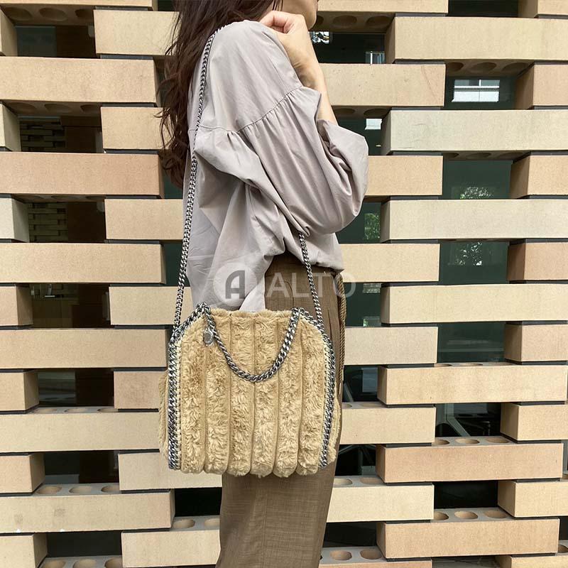 STELLA McCARTNEY ステラマッカートニー ファラベラ ミニ ストライプ