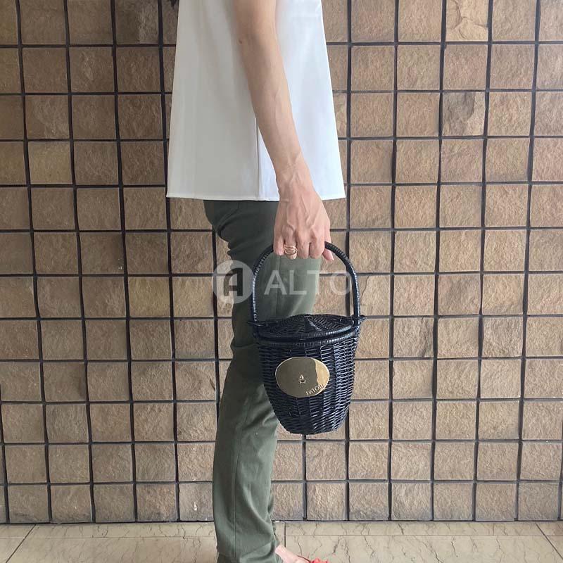 PATOU ウィッカー バケット バッグ カゴバッグ バケツバッグ - 通販
