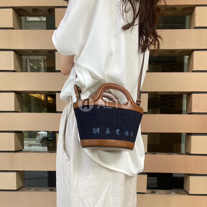 7/1入荷】 2022AW新作 MARNI TROPICALIA マルニ デニム&レザー