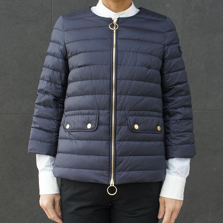 21ss 新作 Tatras タトラス Latona ノーカラー ショート丈 ライトダウンジャケット ネイビー レディース Ltat21s4844 D Ltat21s4844beny Alto Yahoo 店 通販 Yahoo ショッピング