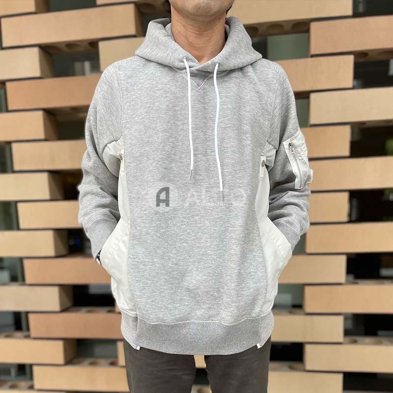 オイルペイント sacai パーカー メンズ - パーカー