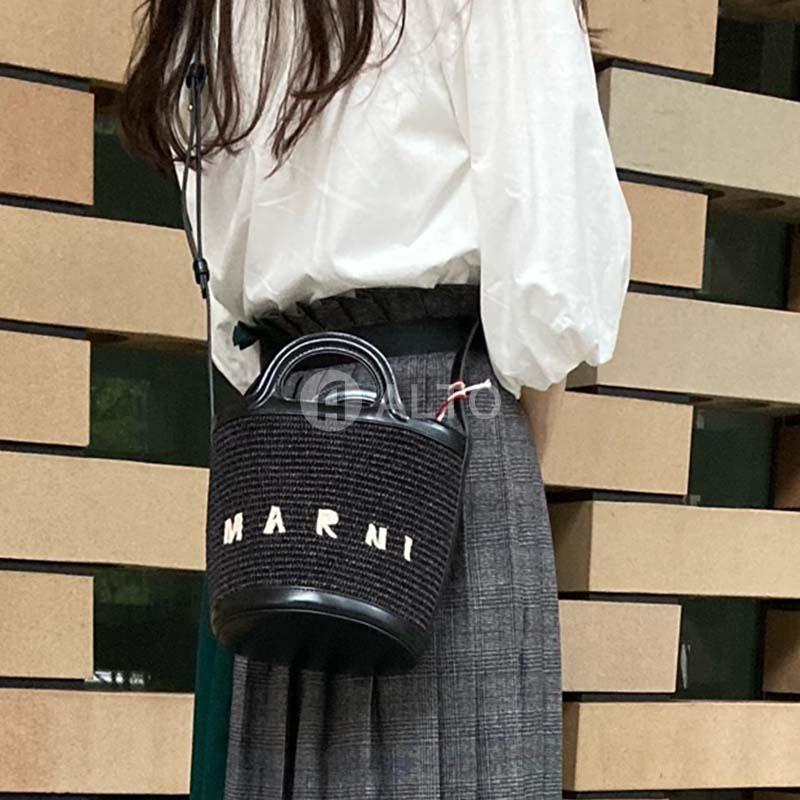 MARNI マルニ ラフィア かごバッグ バスケットバッグ MINI ミニ