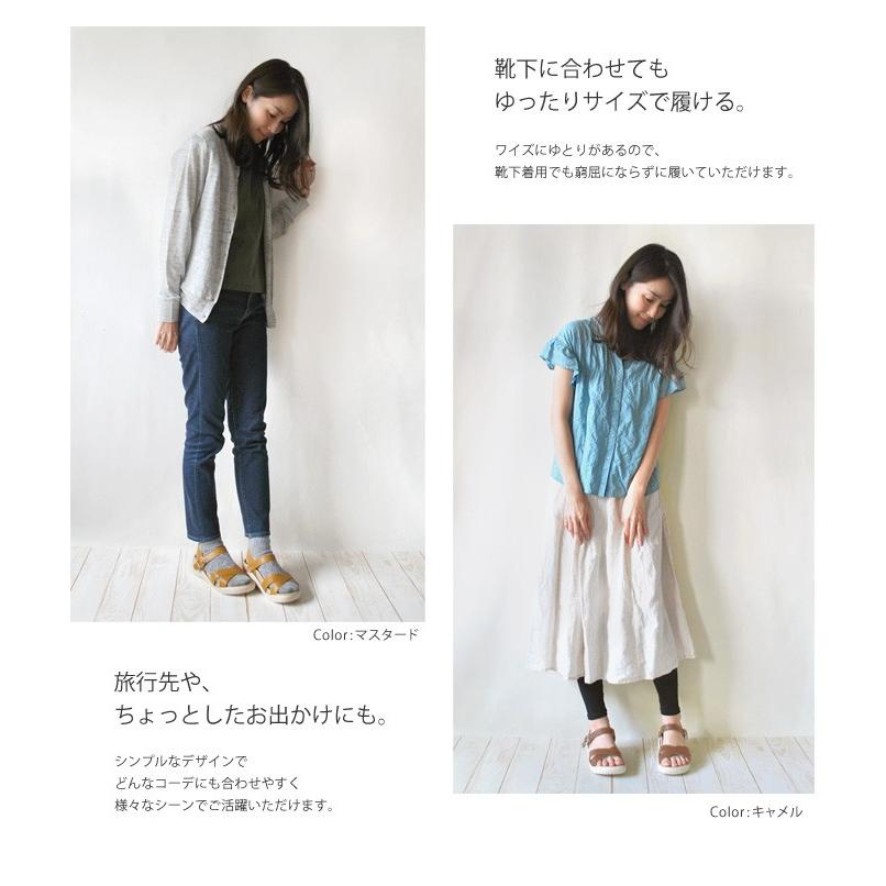 Re:getA（リゲッタ） Re:getA ECR-003 サンダル レディース 厚底 疲れ