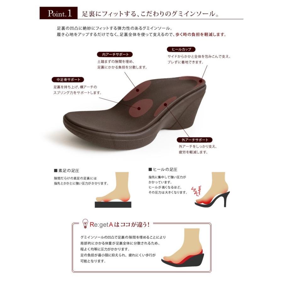 HOT人気SALE リゲッタ デニム つっかけ リゲッタ公式ショップ - 通販 - PayPayモール Re:getA R-1012 サンダル レディース ウェッジソール 厚底 人気セールHOT