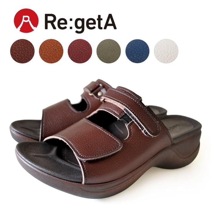 【ダークブラウンM 22.5-23.0】 Re:getA リゲッタ サンダル Re:getA 最大1,000円OFFクーポン配布！ リゲッタ Re:getA R-2681