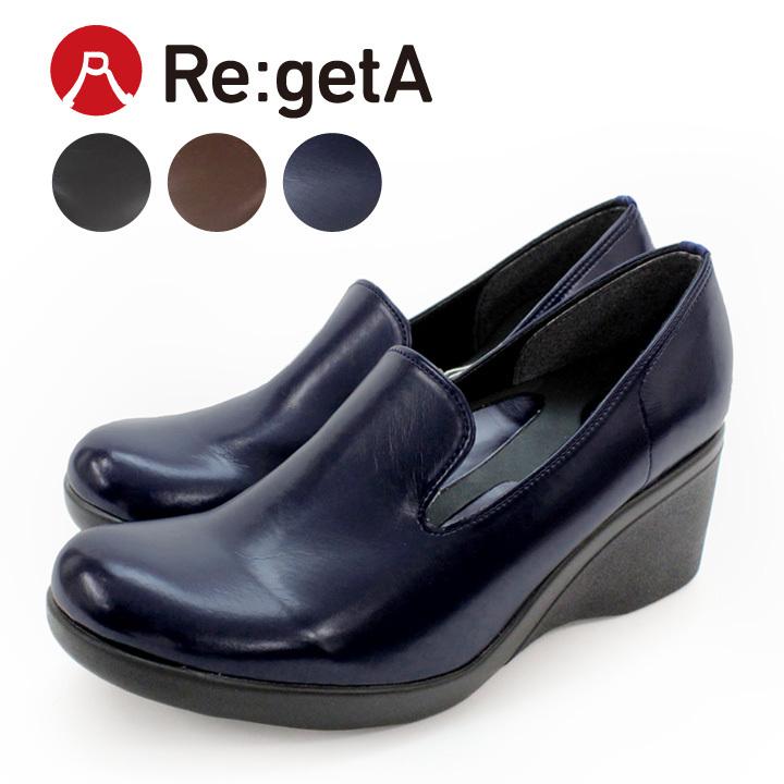 Re:getA 10%OFF&PT10倍開催!リゲッタ R-604 パンプス ウェッジ Re:getA 10%OFF&PT10倍開催!リゲッタ R-604 パンプス ウェッジ