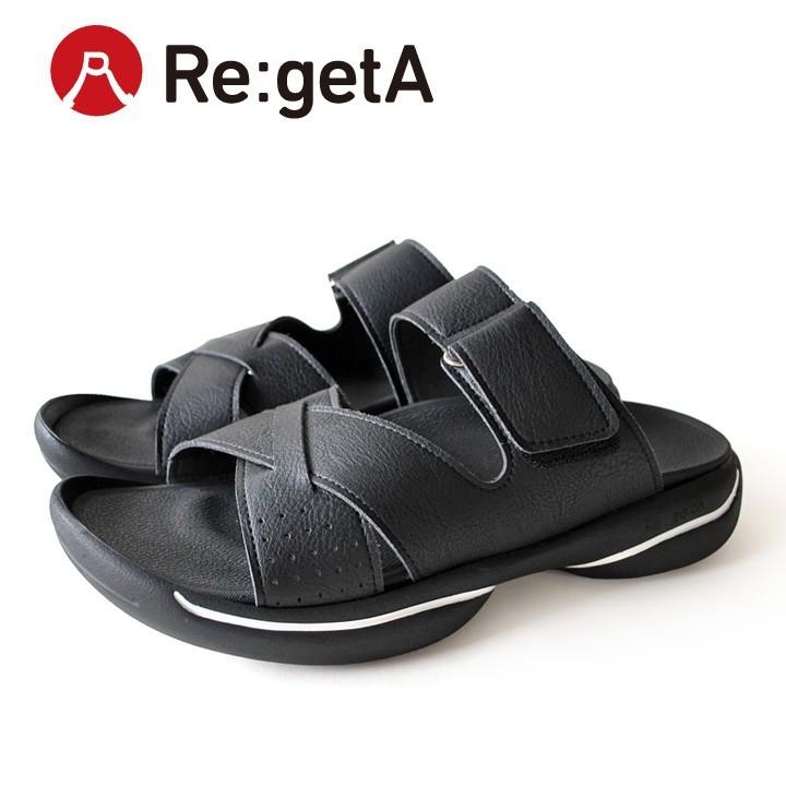 Re:getA（リゲッタ） Re:getA RJ-013 ベルクロサンダル メンズ 歩き