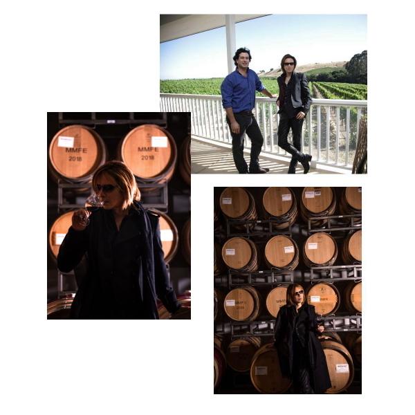 バラの花束と X-JAPAN YOSHIKIのコラボワイン2019！ワイ・バイ・ヨシキ