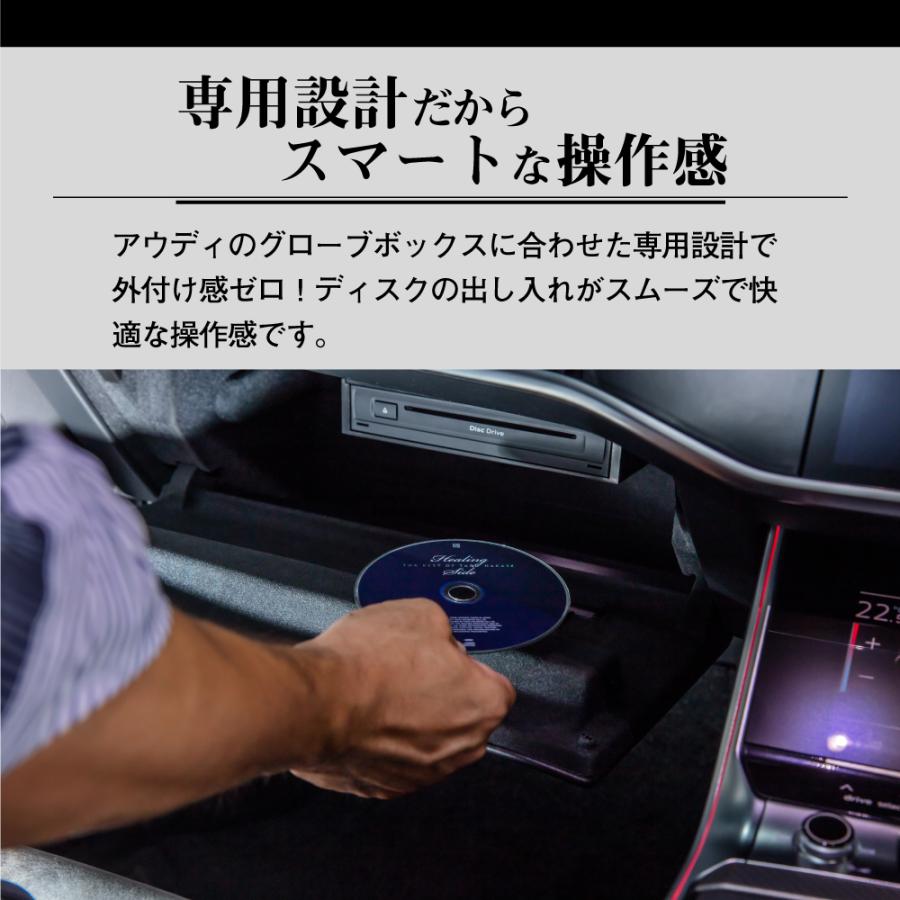 アウディ A6 型式：F2 DVD取付キット E2FIT DVDの画像