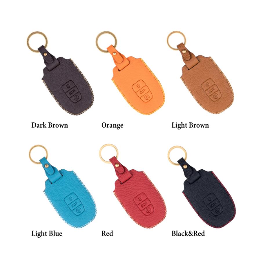 (ギフト可) アウディ Audi キーケース キーカバー PERINGERレザー シボ革 Audi01 | Audi | 06