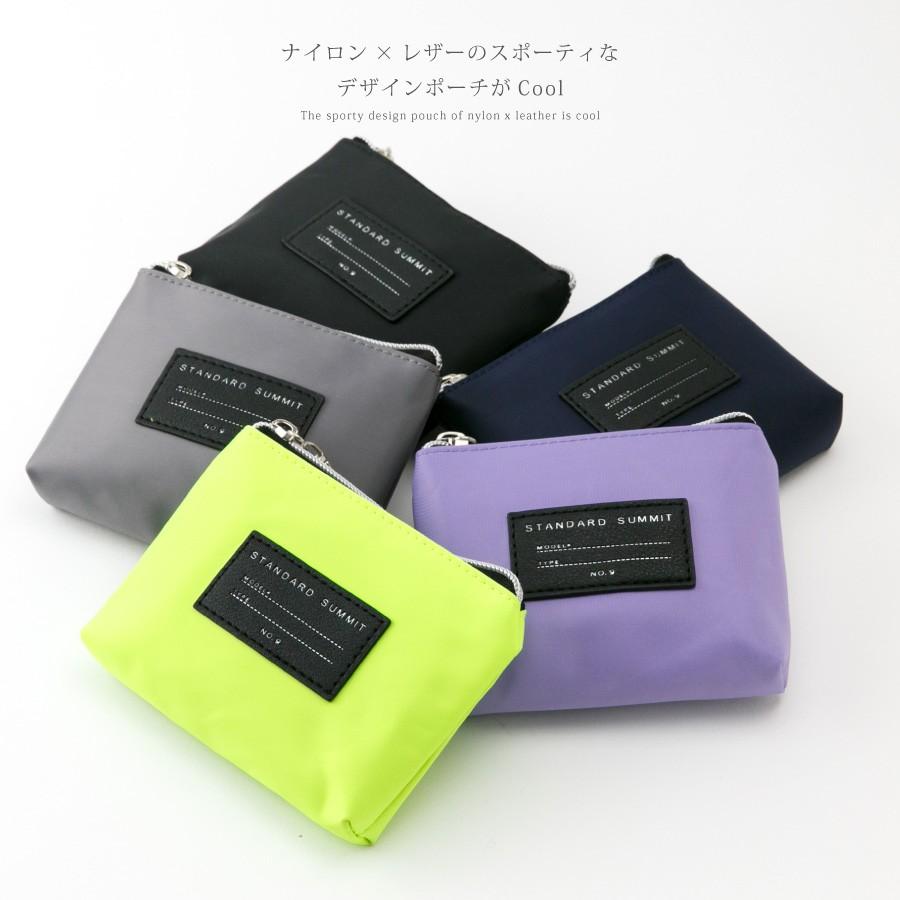 ポーチ 小物入れ ユニセックス 薄い シンプル カジュアル ナイロン ナイロンミニポーチ ダン Altrose 通販 Yahoo ショッピング