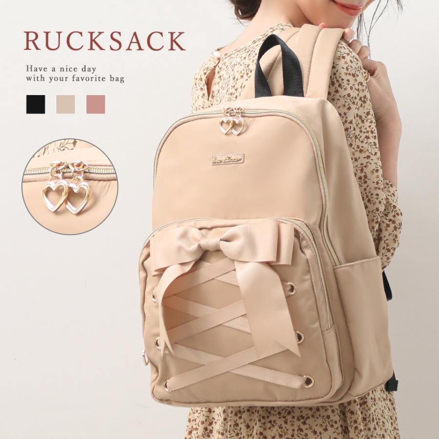 リュック キッズ 女の子 リボン 編み込み おしゃれ 可愛い 女子 大容量 軽量 軽い ミルフィーユ地雷系 量産型 Altrose 通販 Yahoo ショッピング