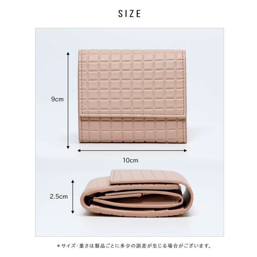 ALTROSE（アルトローズ） 財布 三つ折り 三つ折り財布 タイル柄