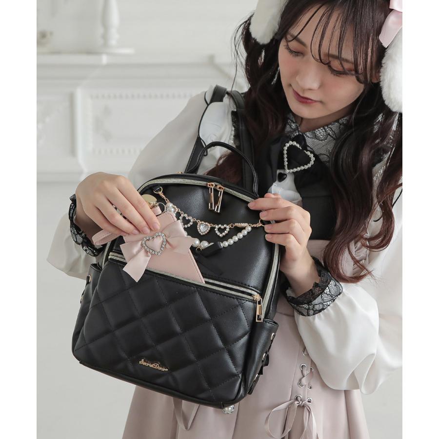 ALTROSE リュック リュックサック ミニリュック ビジュー ハート