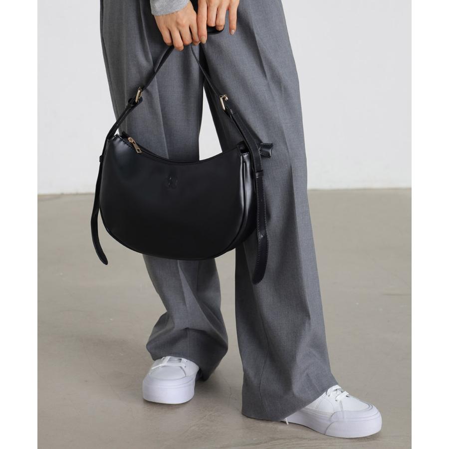 ショルターバッグ ジャカード　プチムーンバッグ 斜め掛け 88027 ショルターバッグ ジャカード プチムーンバッグ 斜め掛け 88027 - メルカリ