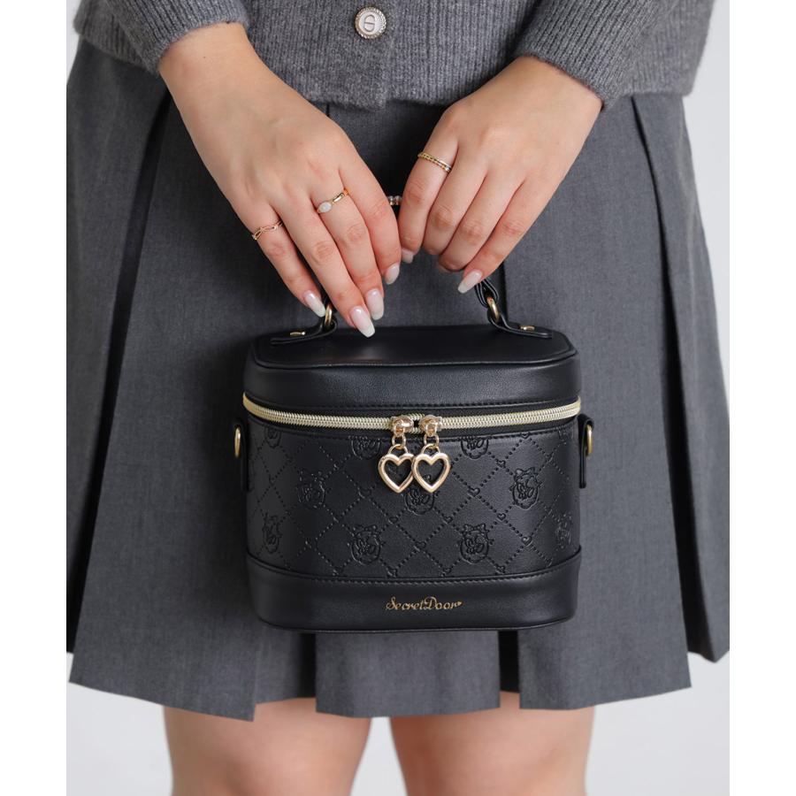 バニティ バニティバッグ ビジュー りぼん リボン ハート 2way