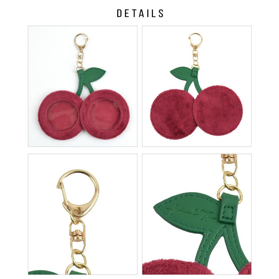 ALTROSE（アルトローズ） さくらんぼ 缶バッジホルダー 缶バッジ