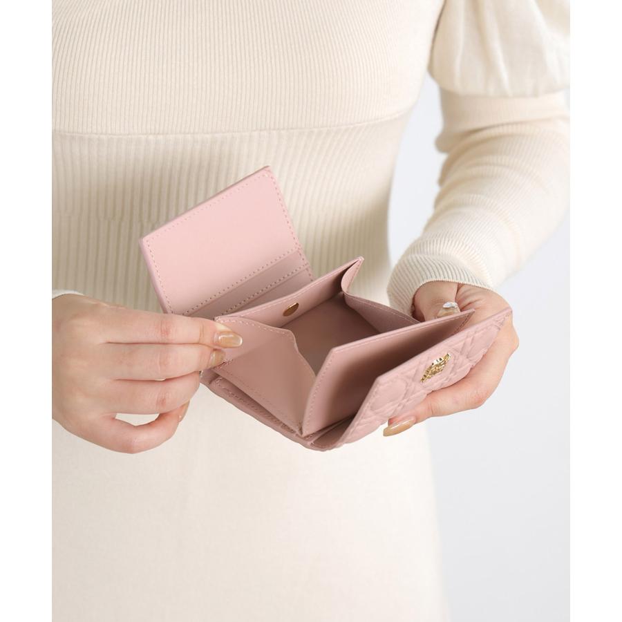 [爆買]財布 レディース ボックスコイン ミニ ミニ財布 さいふ 三つ折り コンパクト 小さい 小さめ ハート キルティング キルト かわいい | ALTROSE | 12