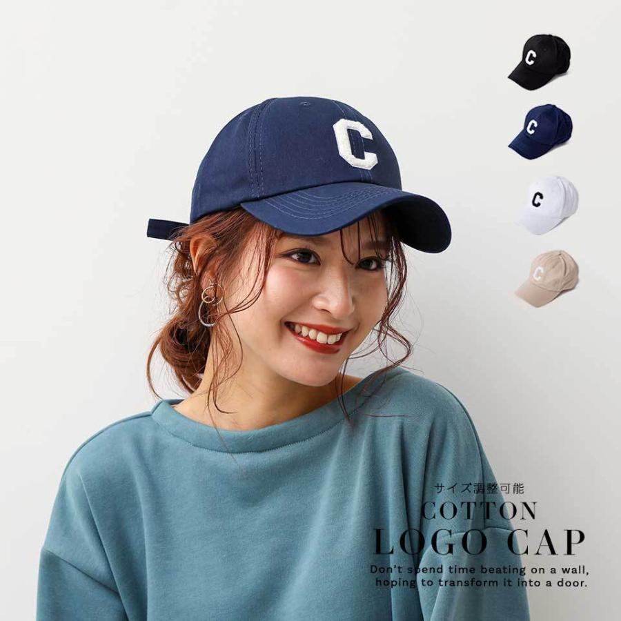 ハット キャップ レディース メンズ 帽子 おしゃれ かわいい ストリート 無地 シンプル 韓国 英字 Cキャップ ALTROSE