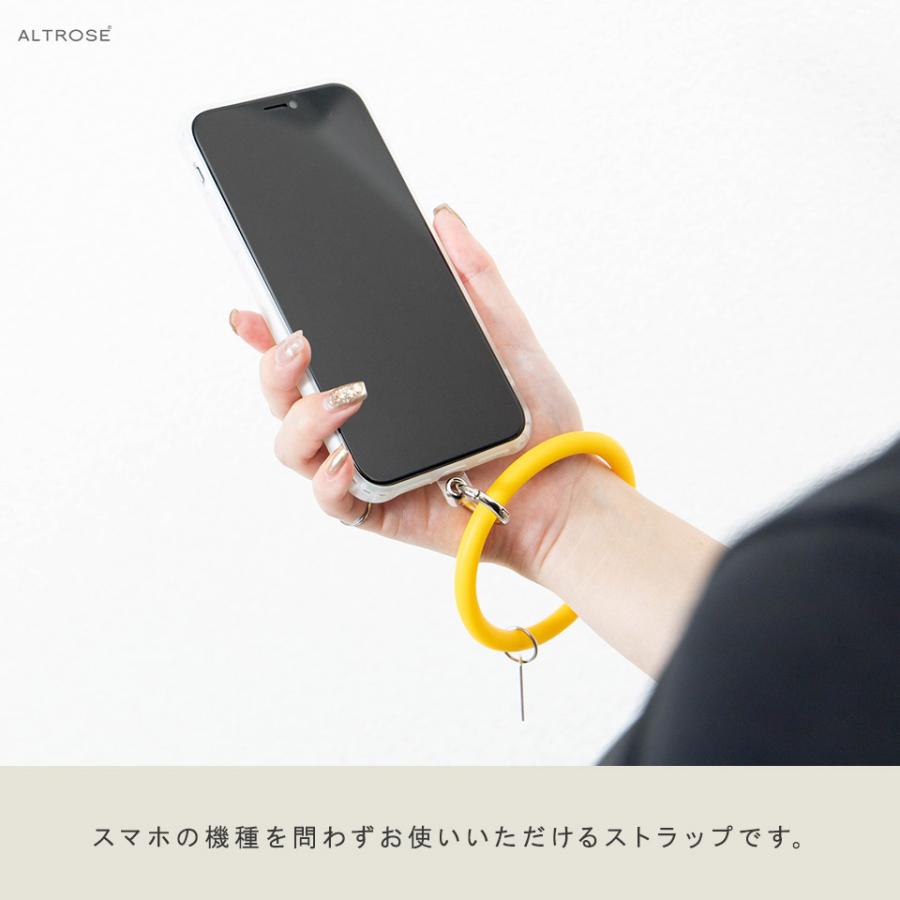 ALTROSE（アルトローズ） スマホストラップ ハンド ラバーリング