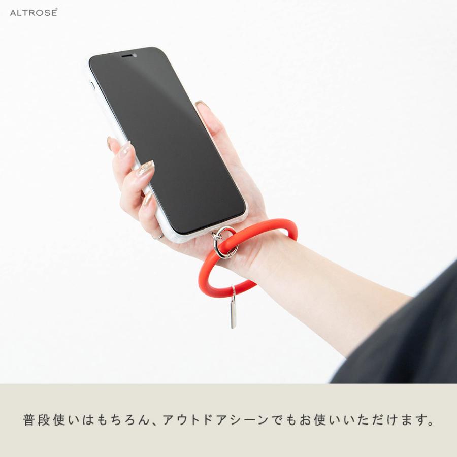 ALTROSE（アルトローズ） スマホストラップ ハンド ラバーリング