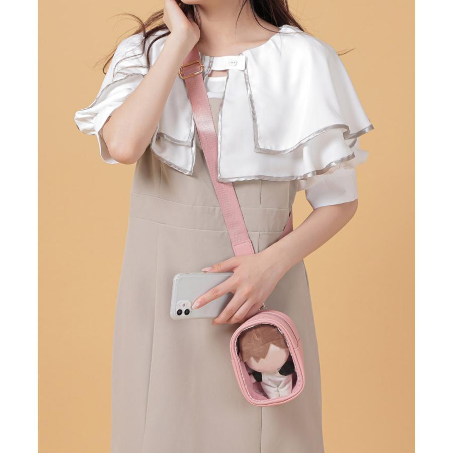 ALTROSE（アルトローズ） クリアポーチ付き スマホショルダー スマホ