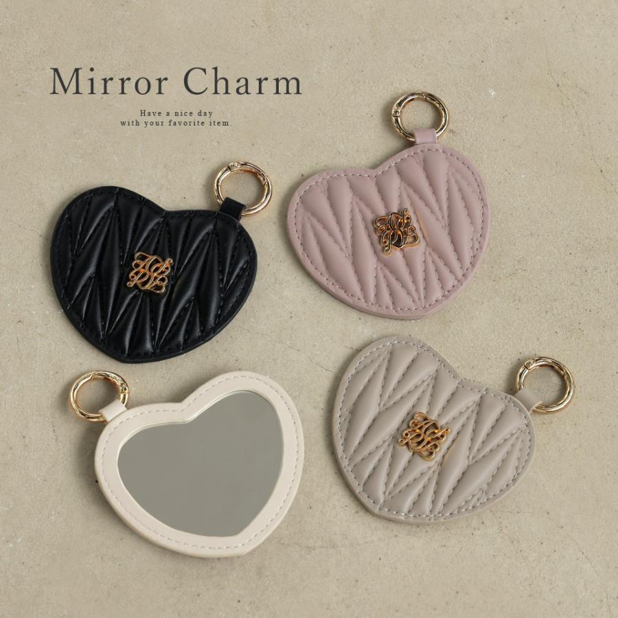 ALTROSE（アルトローズ） ハートミラーチャーム ハート キルト