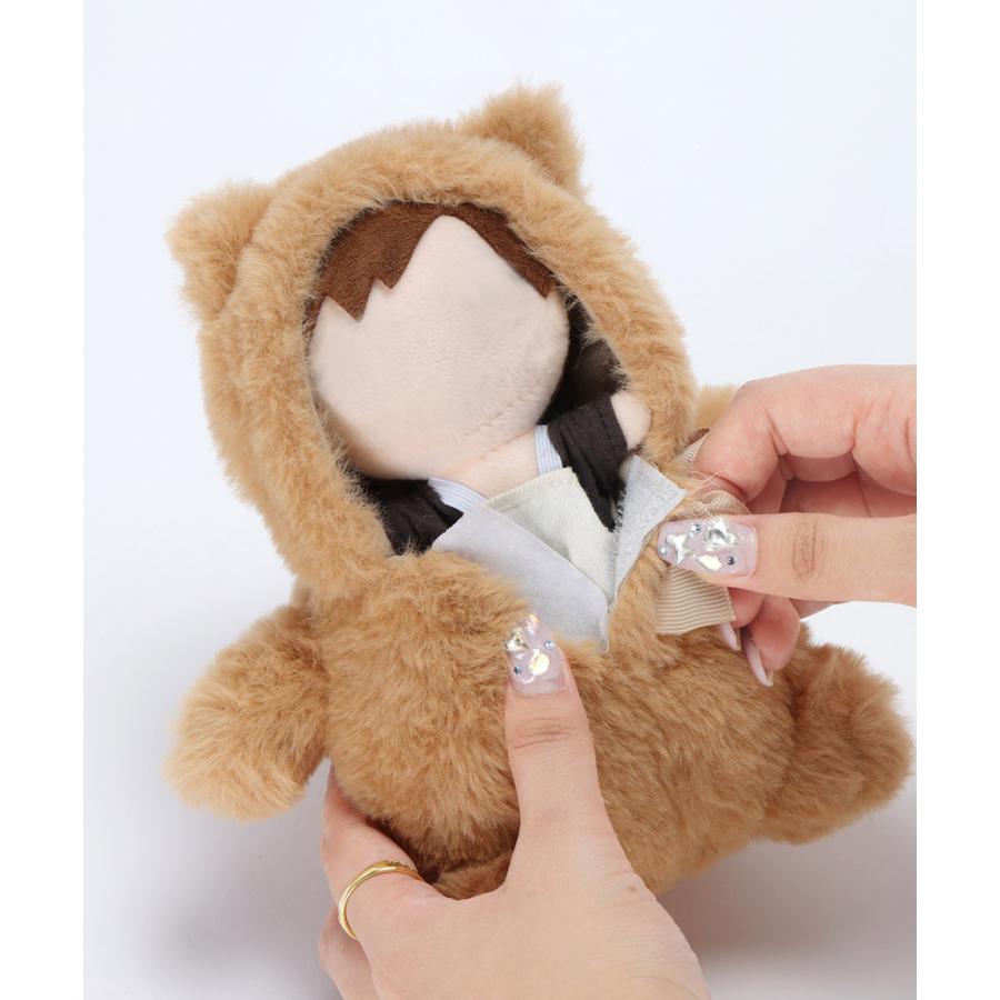【10〜15cmぬい推奨】ぬいぐるみ ぬい 人形 マスコット ぬい活 ぬい撮り kpopdoll  ぬい服 ドール ネコ ねこ 猫 ファー 推し活 ぽっちゃり ふとっちょ |  | 18