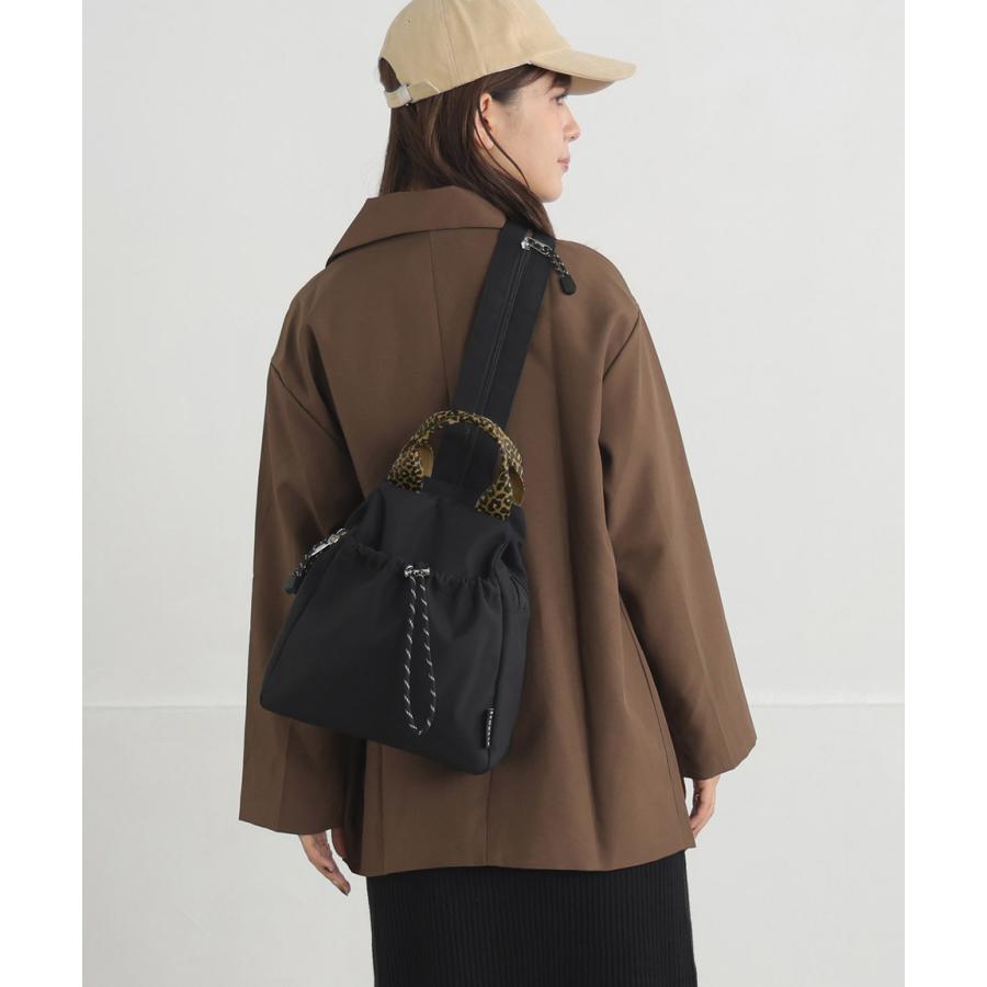 ALEXANDER WANG レオパードヒョウ柄　ナイロン×革　ミニリュック ALTROSE（アルトローズ） リュック リュックサック ミニリュック ミニ