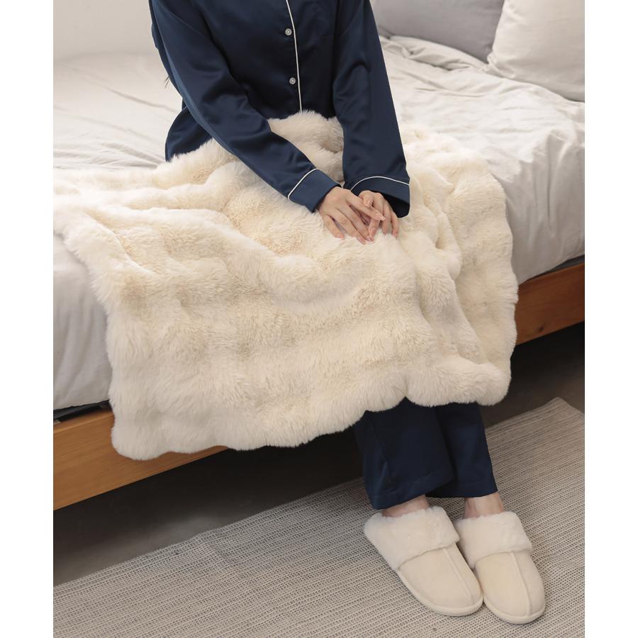 爆買]ブランケット ハーフブランケット ふわふわ 防寒 節電 あったか