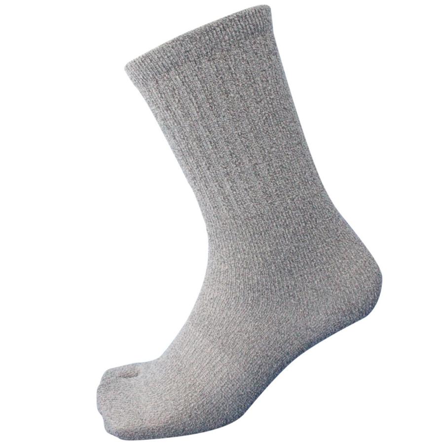 靴下 メンズ ザ・ブークレー 指付ソックス 5足組 柔らかパイルでタオルの様な履き心地 24.5〜27cm B705 厚手 足袋 2本指 |  | 05