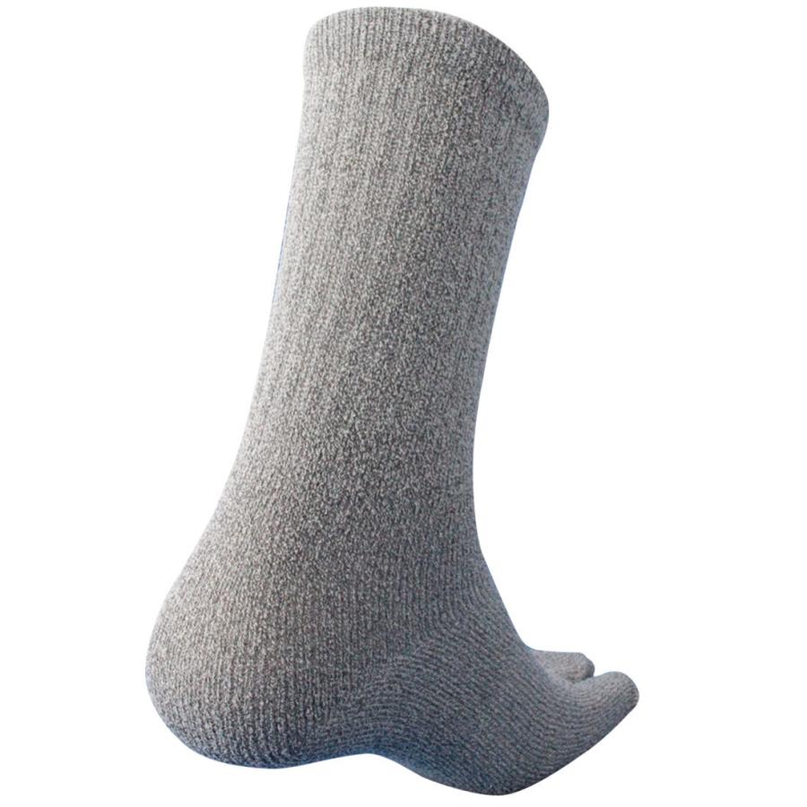 靴下 メンズ ザ・ブークレー 指付ソックス 5足組 柔らかパイルでタオルの様な履き心地 24.5〜27cm B705 厚手 足袋 2本指 |  | 07