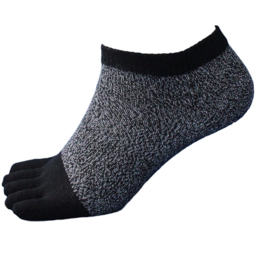 靴下 メンズ 軍足 超純綿 ショート 5本指 綿で指先スッキリ 杢 3足組 メンズソックス 25〜27cm 夏 作業 CS626 |  | 06
