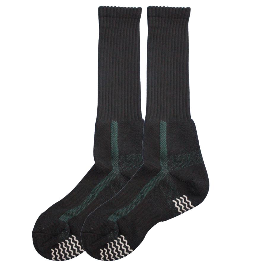 靴下 メンズ 滑り止め付 ロングブーツ用 大きい 軍足 踏ん張りがきく 底パイル 先丸 LL寸 ソックス 長靴 チャコールグレー 27〜29cm 厚手 安全靴 作業 RB753 |  | 06