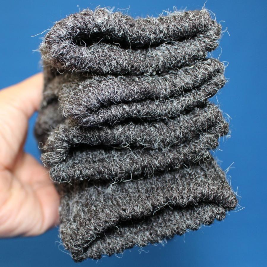 靴下 軍足 メンズ 防寒 厚手 足袋 指付 男のアンゴラ風裏起毛 ソックス あったかリッチな肌ざわり 黒 2足組 24.5〜27cm 口ゴムゆったり 厚手 丈夫 US787 |  | 04