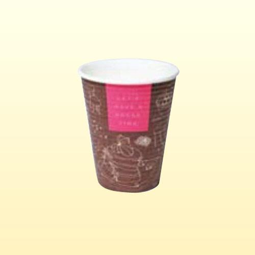 ブレイクタイム 断熱性エンボス紙コップ 8.5オンス/260ml 1000個 『送料無料（一部地域除く）』の画像