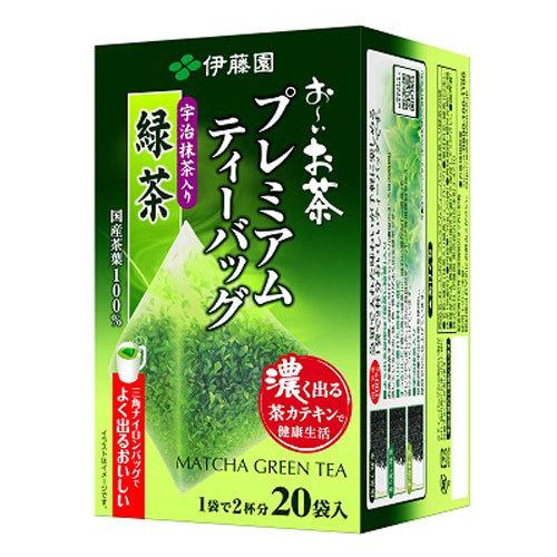 伊藤園 プレミアムティーバッグ 緑茶20P : ドラッグスーパー alude