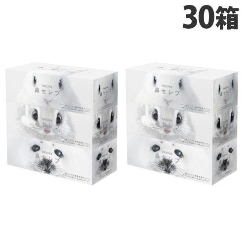 ネピア 鼻セレブ ティッシュペーパー 保湿ティッシュ 200組 3個 10